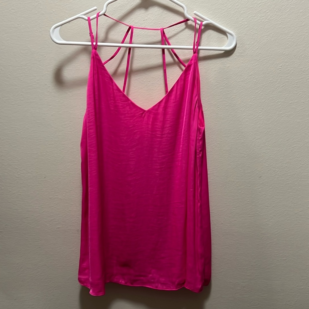 Boutique Hot pink top by Charisma size M